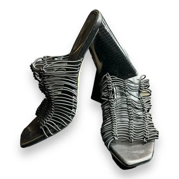 Sam Edelman Laurette Black Heel Sandals‎ Size 5.5 - Image 5