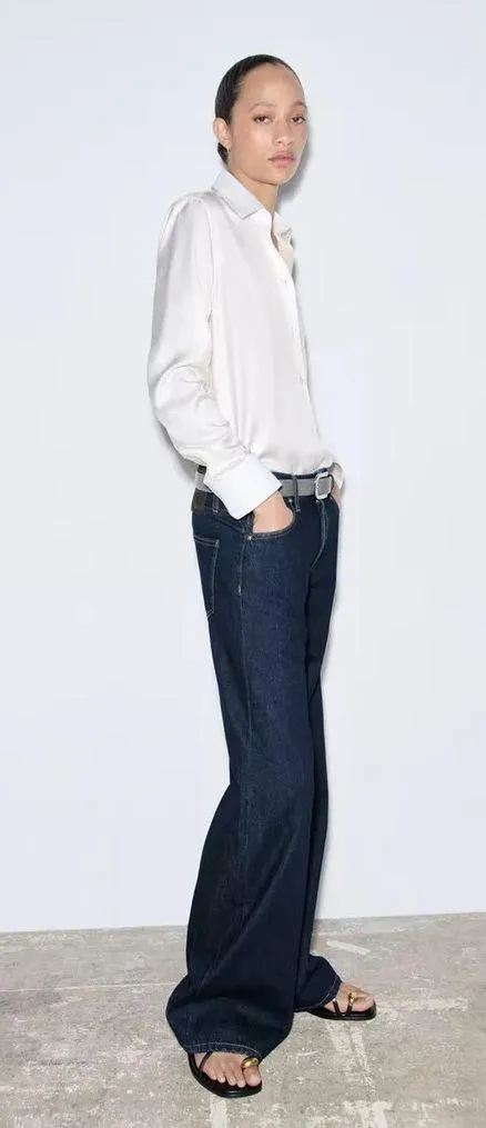 ZARA Mid-Rise Full-Length Jeans - Image 2