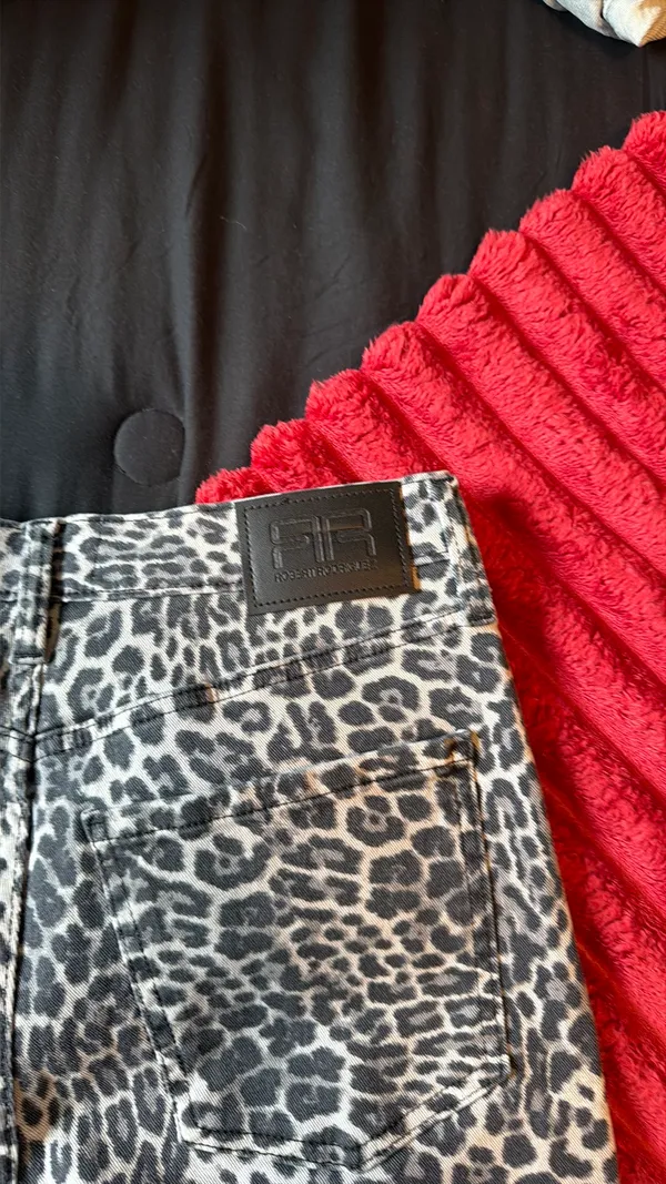 Robert Rodriguez Cheetah Jeans - Image 2