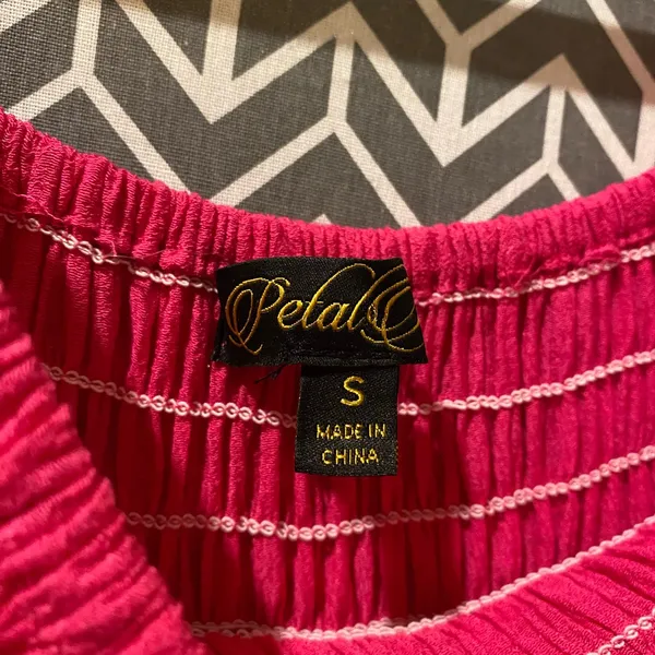 Petal Roz Fuscia color Dress Size Small - Image 5