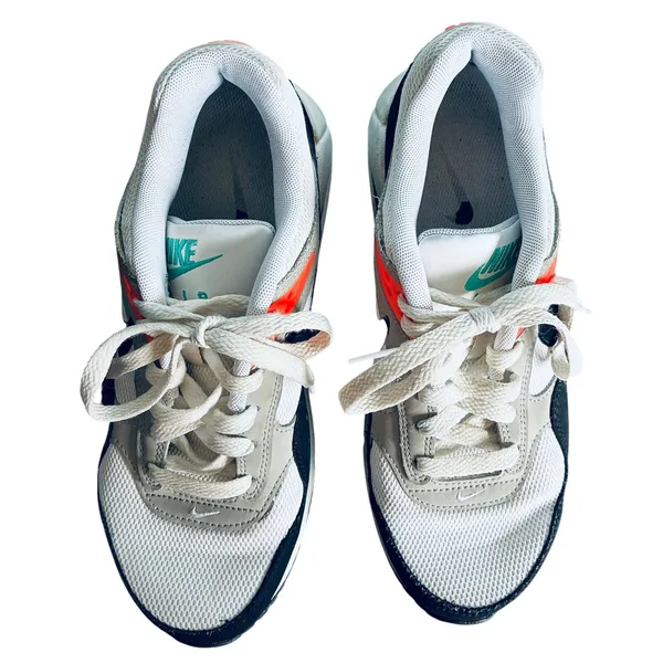 Nike Air Max Wright Women’s 7.5 White Black Orange Teal Retro Sneakers - Image 6