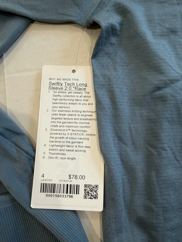 Lululemon Swiftly Tech Long Sleeve Shirt 2.0 - Image 9