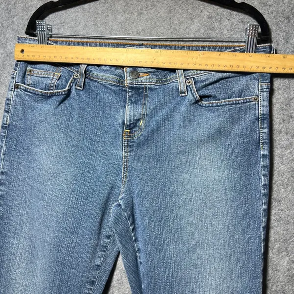 Y2K SO Wear It Declare It Flare Bootcut Jeans Womens 15 Avg Stretch‎ - Image 2