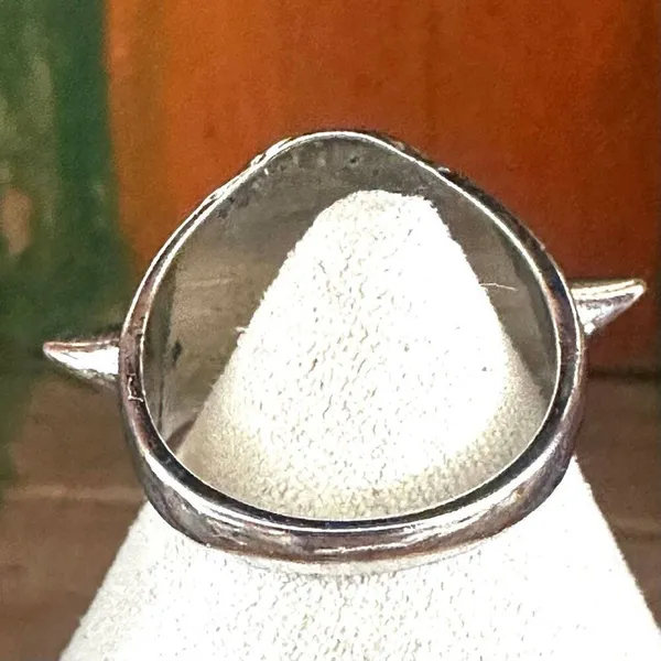 Punk Skull Spike Ring, Silver - Image 8