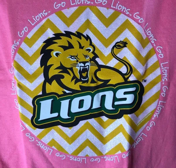 NCAA Southeastern Louisiana Lion Chevron TSHIRT - Image 3