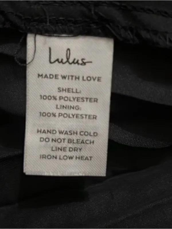 Lulu's One Shoulder Black Maxi Dress(Size XS) - Image 6