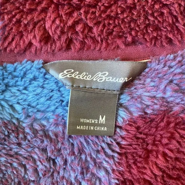 Eddie Bauer Women’s Quarter Zip Fleece ￼Pullover - Image 3