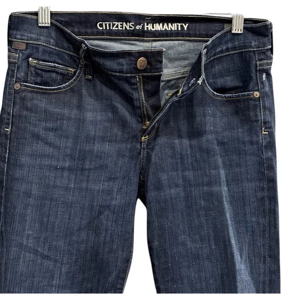 Citizens of Humanity Dita Petite Bootcut Jeans Women's 27 Dark Wash Stretch‎ - Image 5