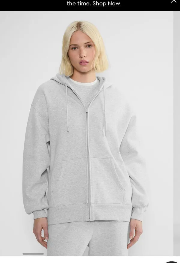 Boyfriend Zip Hoodie - Image 2