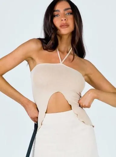 Princess Polly Gabriel Beige Top - Image 4