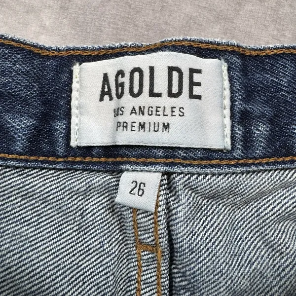 Agolde‎ Parker Vintage Cut Off Short in Swapmeet Women's Sz 26 / A026-811 - Image 3