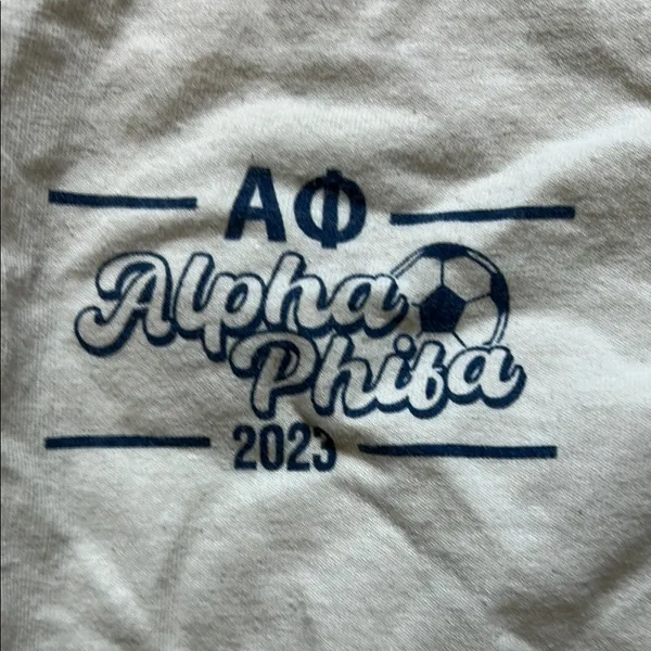 Gildan Alpha phifa Cream Short Sleeve Tee - Image 3