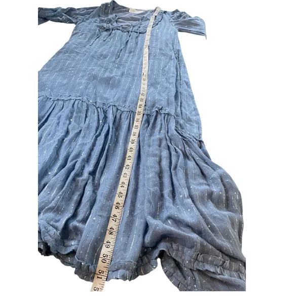 Sundress X Revolve Maria Maxi Dress in Roma Powder‎ Blue XS/S - Image 9
