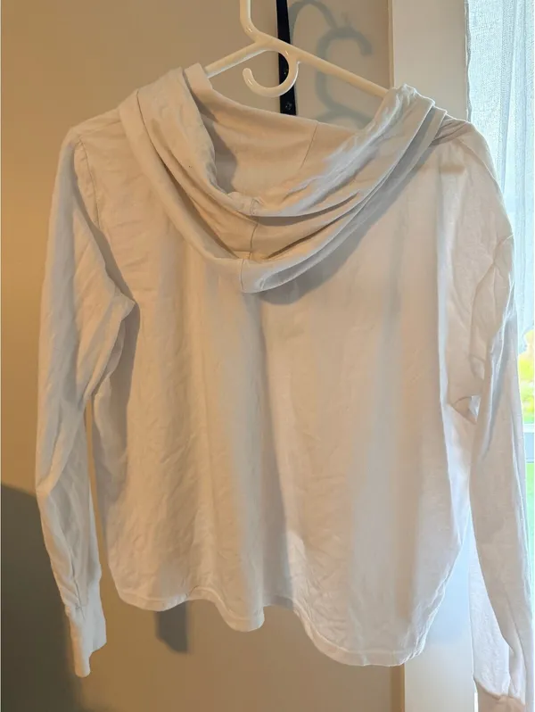 Cowboys crop hoodie sz M - Image 2