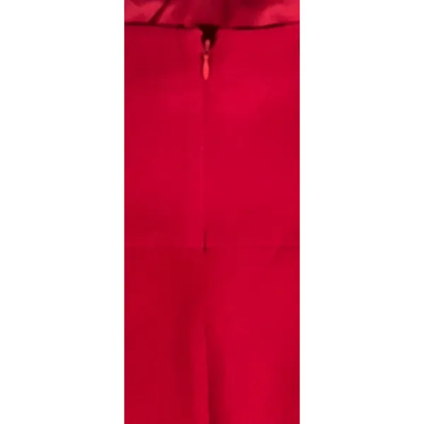 Sam Edelman Red Strapless Bow Sheath Party Dress Sz 6 Dance Homecoming Night Out - Image 7