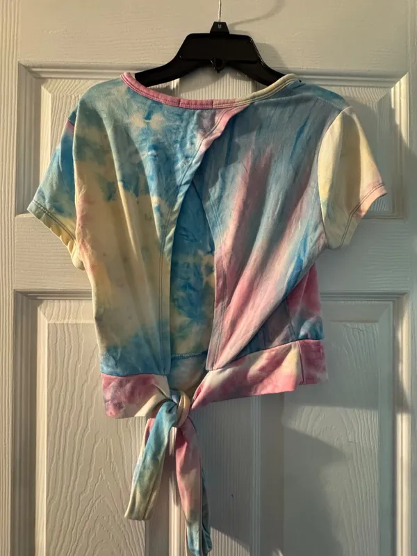 Faded Rose Cropped Tee - Image 2