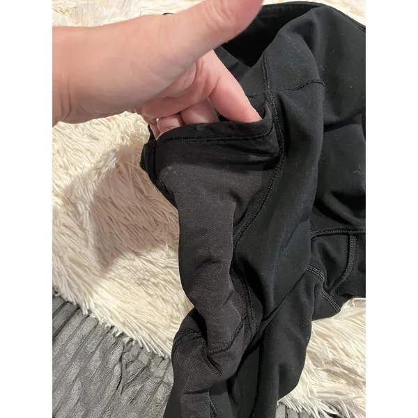Lululemon pants yoga stretch waist pocket black Size 20x29 See Pics For Size - Image 11