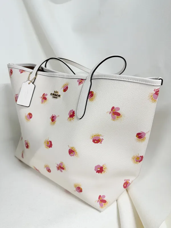Nwt！Coach City Tote With Pop Floral Print (Coach C6431) - Image 2