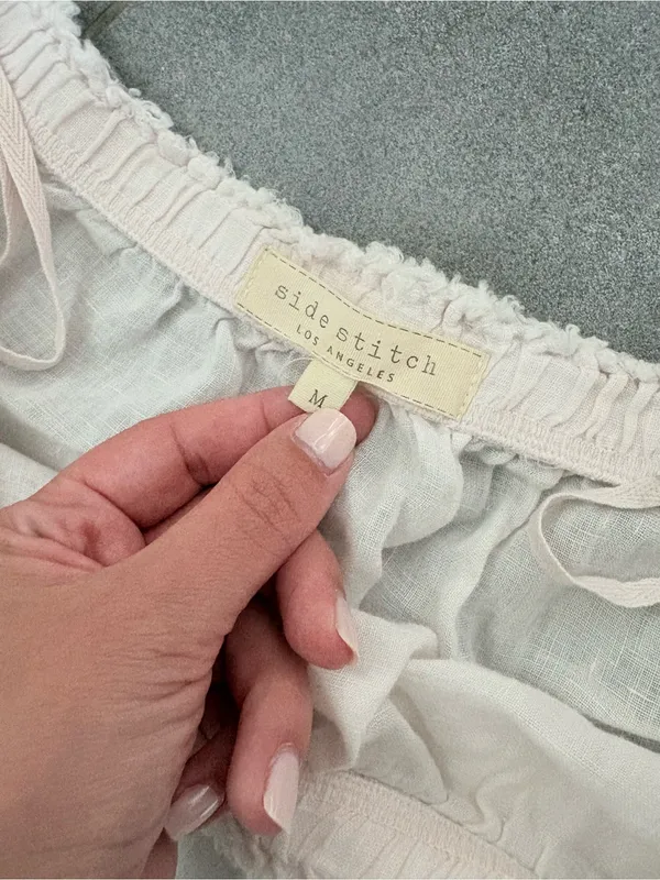 Baby Pink Raw Hem Off - Image 4