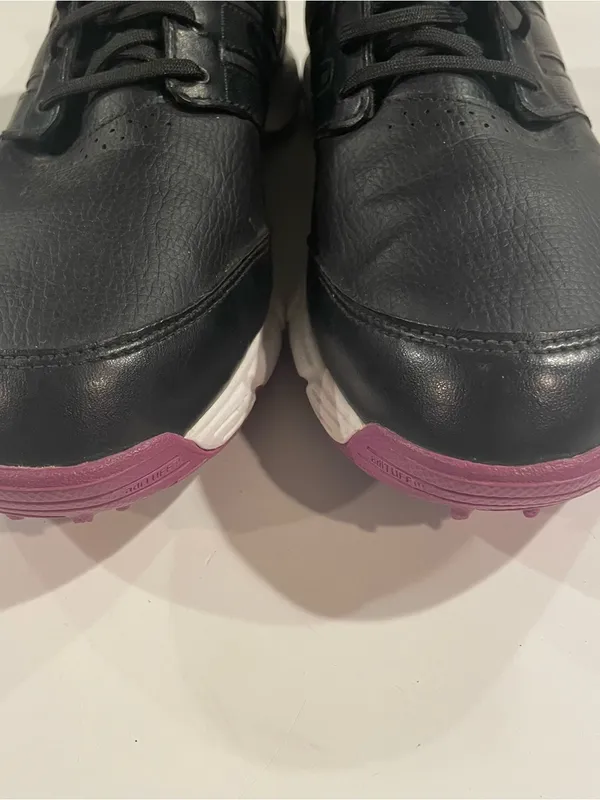 Adidas Response Light Golf Shoes Women’s 9 Black Purple - Image 4