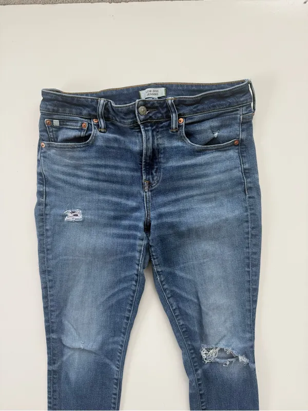 AE77 Low-Rise Jeggings Size 10 - Image 2