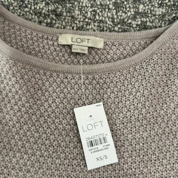 NWT Loft Sweater Poncho Sz XS/S - Image 8