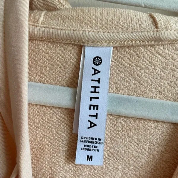 Athleta Boardwalk peach hoodie buttery soft‎ - Image 6
