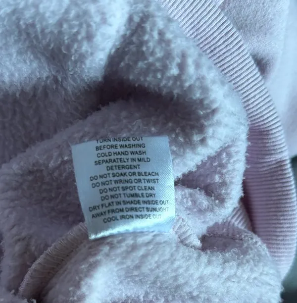 White Fox Pink Hoodie - Image 5