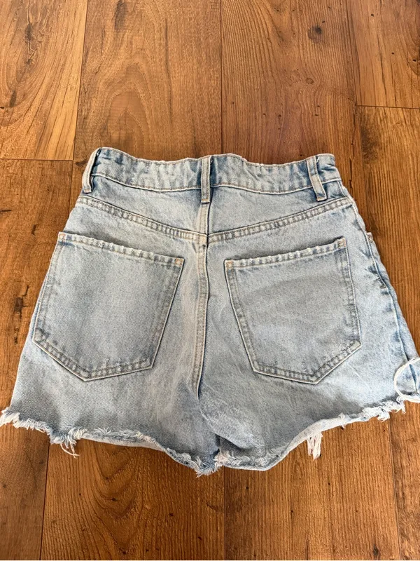 Zara denim shorts - Image 3