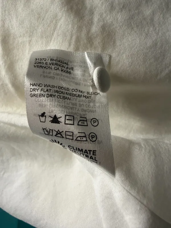 Reformation Isaac Midi Dress White Size 4 - Image 8