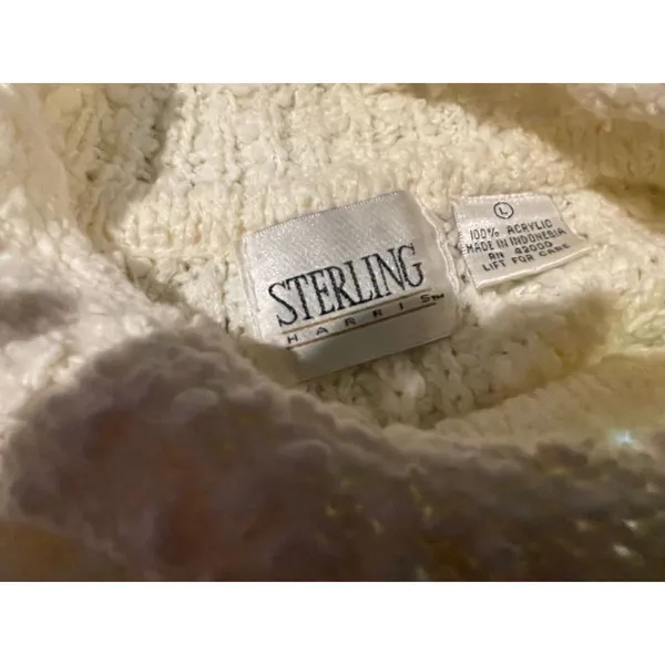 Sterling Harris Vintage 80’s Turtleneck Sweater L - Image 8
