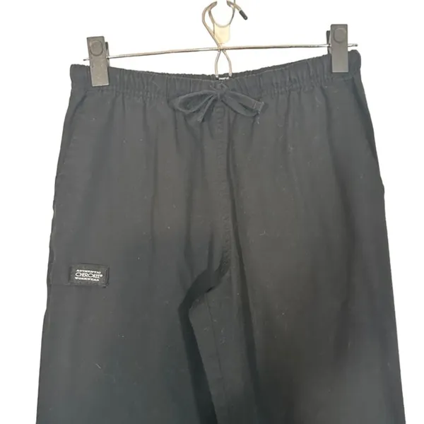 Cherokee Women’s Black Professional Medical Scrub Pants Size Small - Image 3