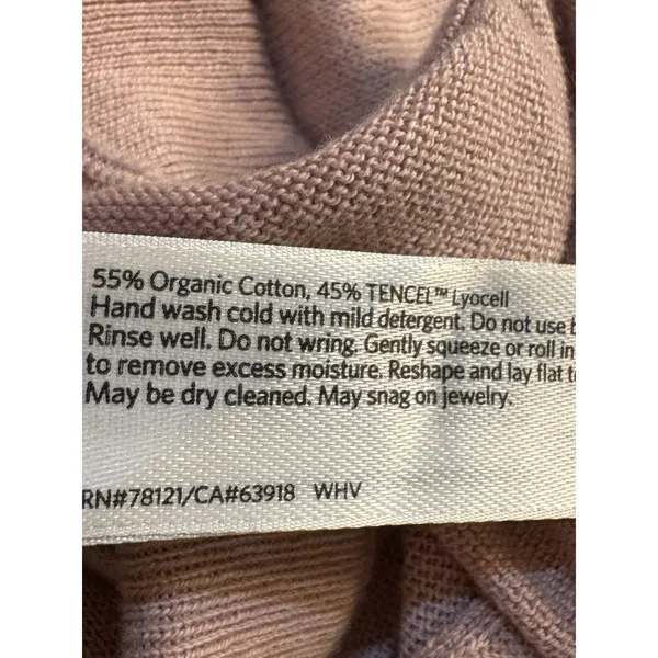 Eileen Fisher Straight York Lounge Pant Size Large Waffle Sweater Relaxed - Image 9