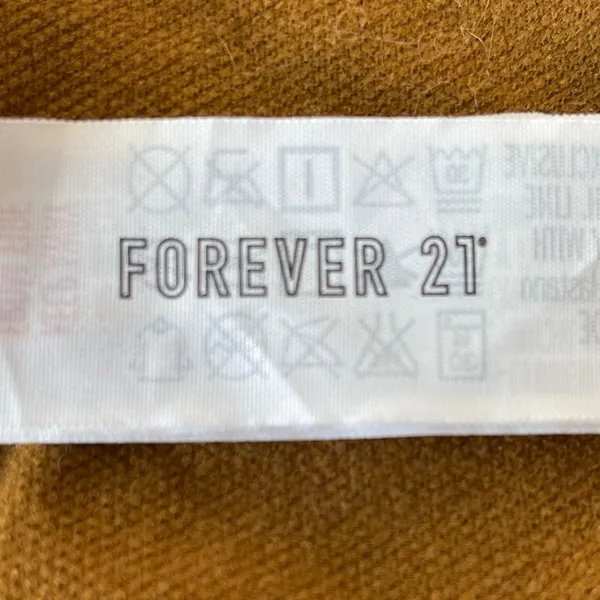 Forever 21 Mustard Triangle Seamless Bra Sz S/M - Image 5