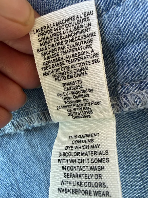 Free People Women's "Reel" Denim Shorts, Size 25, New with Tags. - Image 8