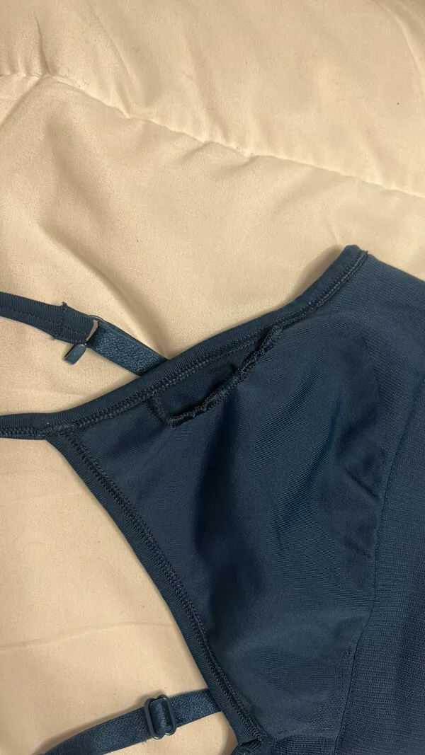 Navy Blue Lululemon Sports Bra women's 6 - Image 3