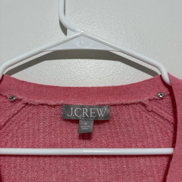 J. Crew Pink Supersoft cropped cable - Image 3