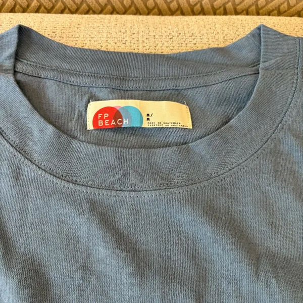 Free People Essential Extreme Tee Mini Copenhagen Blue - Image 9