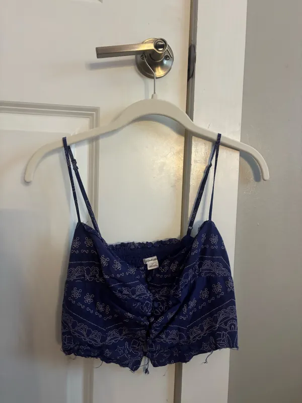 Blue skirt and top set - Image 2