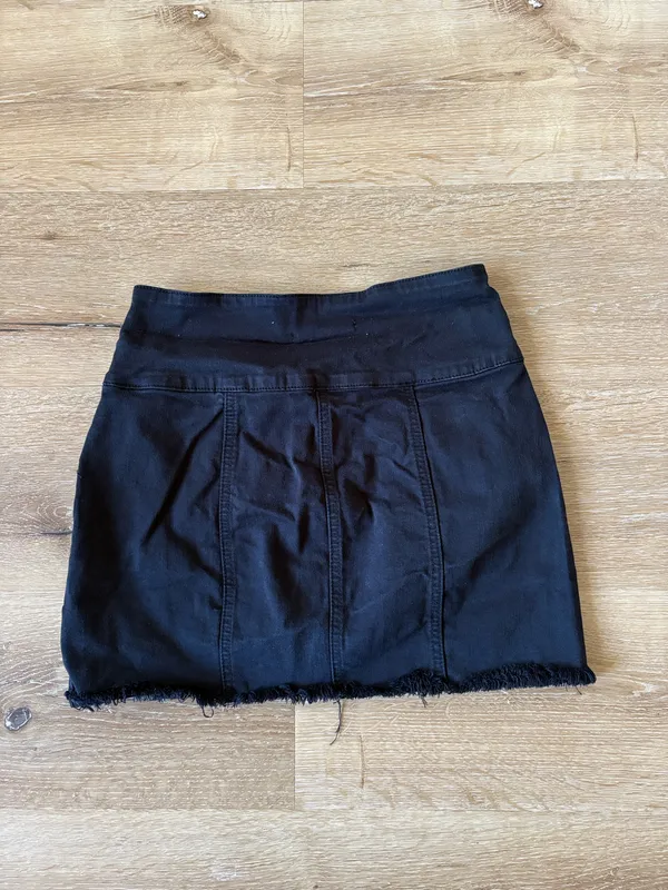 PacSun Denim Black Mini Skirt - Image 6