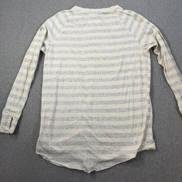 We The Free Free People Women's Small Long Sleeve Striped Tunic Top Thumbhole - Image 11