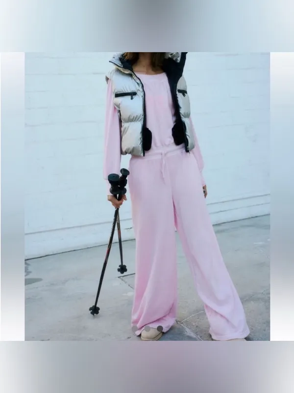 NWOT Free People FP Movement One To Beat Onesie - Pinky Fuschia Rose - Large - Image 4
