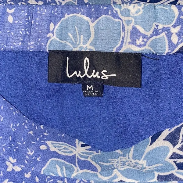 Lulus ✨HP✨Views Periwinkle Blue Floral Print Maxi Skirt✨ - Image 5