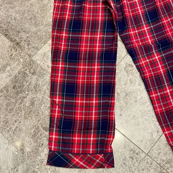 Victoria’s Secret Vs Plaid Flannel Pj Pajama Lounge Pants Medium - Image 12