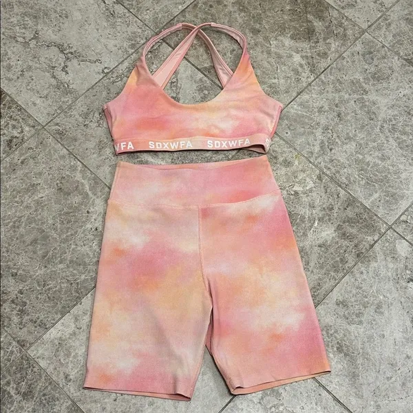 Sarah's Day x White Fox Boutique WFA Kelly 2 piece Activewear Set XS - Image 2