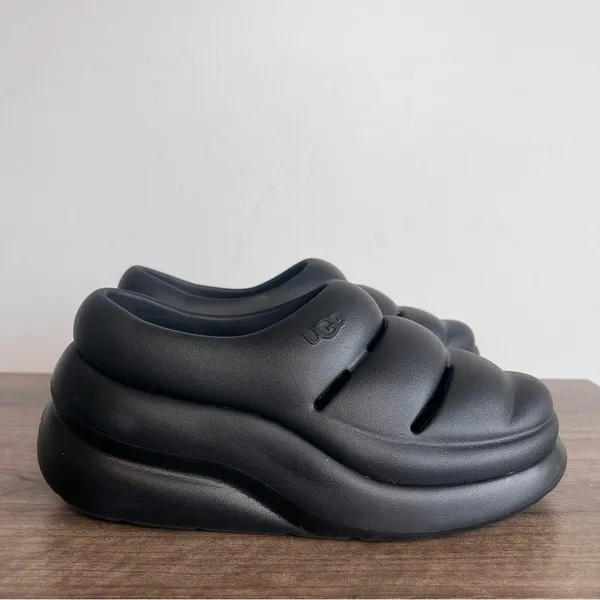 UGG Women’s Sport Yeah Black Clog Size 9 #B1563 - Image 3