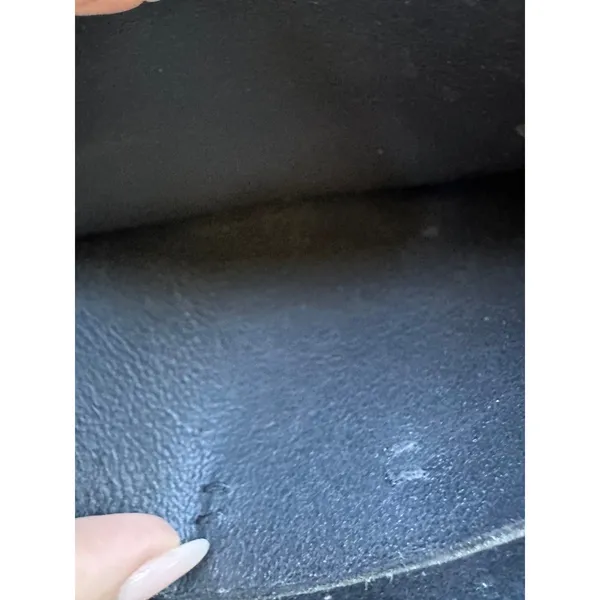 Madewell Black Leather External Slip Pocket Transport Camera Bag - Image 5