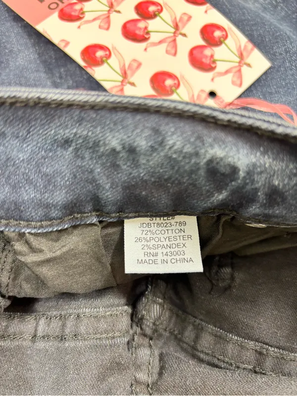 Love Soho Dark Blue Flare Jeans - Low Rise Stretch Size 5 NEW - Image 7