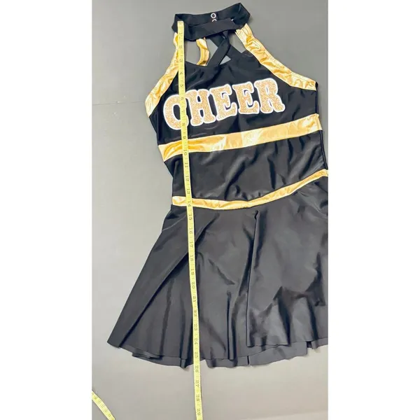 Eifiel Adorable Cheerleader outfit costume cosplay game cheerer dancer sz 12 - Image 9