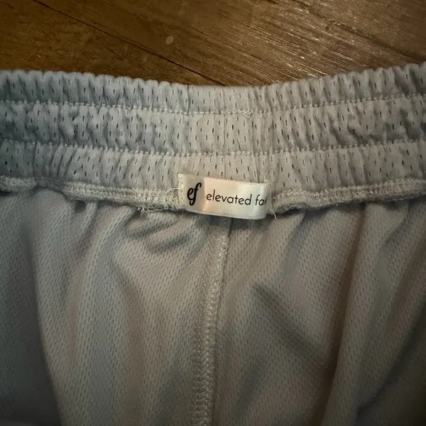 Elevated Faith Light Blue Women's Mesh Shorts - Image 5